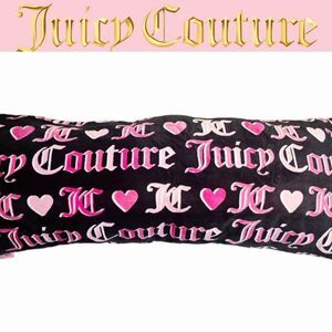 Juicy Couture Home Signature Logo Hearts Decorative Body Pillow